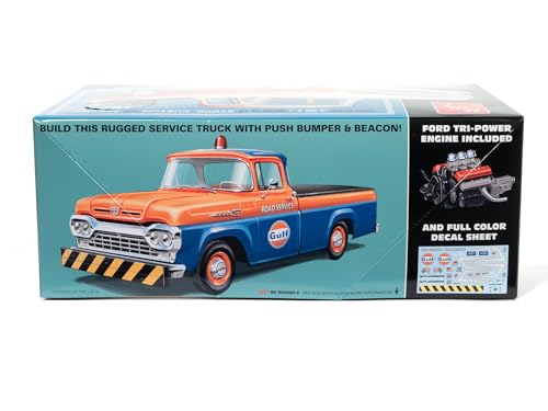 AMT - 1960 Ford F-100 Pickup w/Trailer New Tooling (AMT1407)