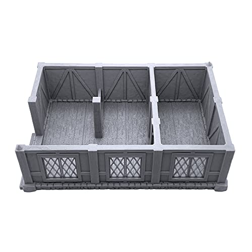 Ulvheim Merchant House - Stable by Terrain4Print, 3D Printed Tabletop RPG Scenery and Wargame Terrain for 28mm Miniatures