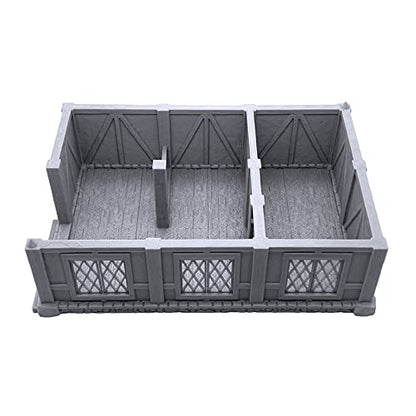Ulvheim Merchant House - Stable by Terrain4Print, 3D Printed Tabletop RPG Scenery and Wargame Terrain for 28mm Miniatures