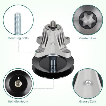 RZT-S54 Spindle Assembly 54" Deck 618-06978 918-06978 Fits for MTD Cub Cadet Troy Bilt XT1-ST54 XT1-GT54 ZT1-54 ST54 ZT2-54 TB2454 Craftsman T8400 G8400 Z6660（3 Pack） - size: 3x 618-06978 Spindle