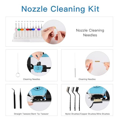 Sovol 3D Printer Tools Kit, 78PCS 3D Printer Accessories for Deburring - style: 78 Pcs