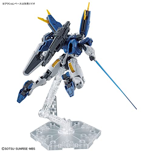 Bandai Hobby - Mobile Suit Gundam: The Witch from Mercury - #19 Gundam Aerial Rebuild, Bandai Spirits HG 1/144 Model Kit,Blue - color: blue