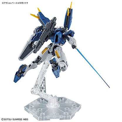 Bandai Hobby - Mobile Suit Gundam: The Witch from Mercury - #19 Gundam Aerial Rebuild, Bandai Spirits HG 1/144 Model Kit,Blue - color: blue