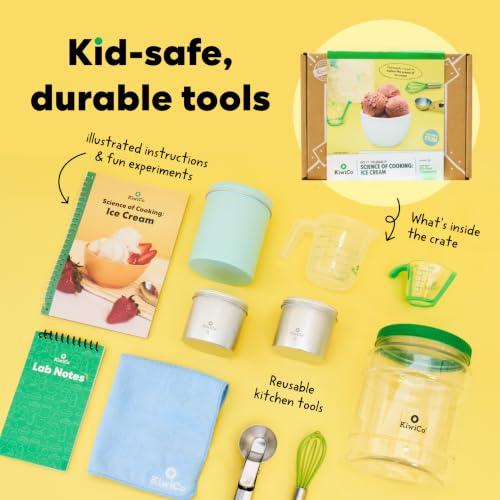 KiwiCo Science of Cooking Ice Cream Kit - STEM Chemistry Set for Ages 5+ - size: 8 x 11 x 6.1 inches
