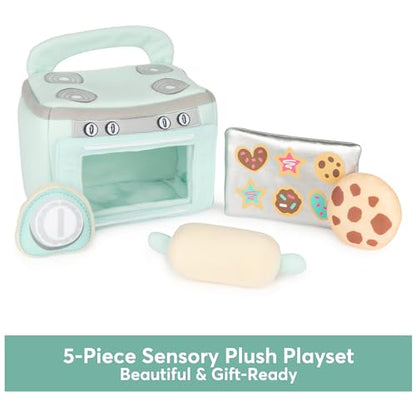 Baby GUND My First Baking Plush Playset with Sounds, Rattle, Squeaks and Crinkles, Ultra Soft Plush Sensory Toy for Babies and Newborns - style: Baking Playset
