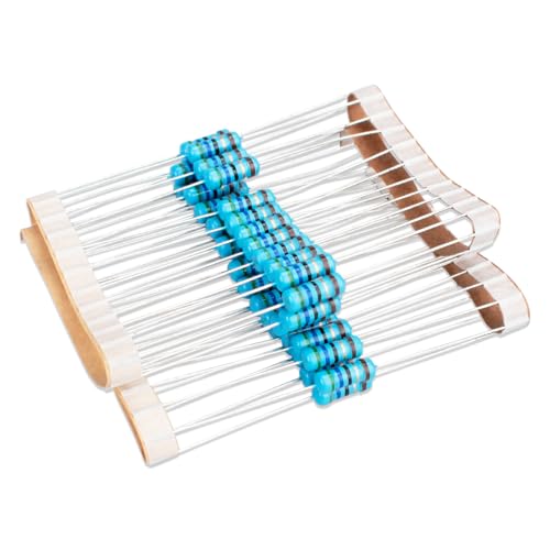 50 Pcs 1W 1% Tolerance 56 Ohm Metal Film Resistor Resistance for DIY Project and Experiments - size: 1W 56Ω