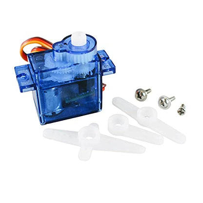 Servo Motor Tester Kit | 180 Degree 9g Servo Motor + RC Servo Tester Controller + 6V Battery Holder