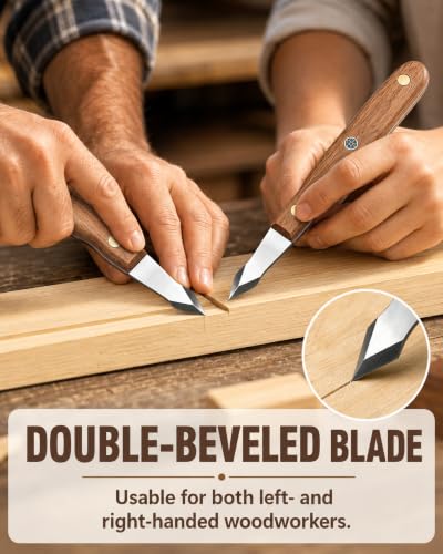 Marking Knife for Woodworking, Wood Marking Knife with High Carbon Steel