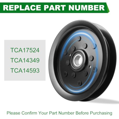 Spindle Pulley TCA17524 3838021 Fits Ariens John Deere Z910A Z820A 737 797 757 777 1580 1585 1570 Mower - color: TCA17524