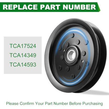 Spindle Pulley TCA17524 3838021 Fits Ariens John Deere Z910A Z820A 737 797 757 777 1580 1585 1570 Mower - color: TCA17524