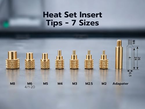 Vertical Heat Set Insert Tool Press for Plastic Parts & 3D Print Components - color: ZW12H