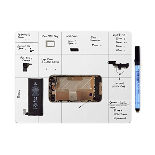 iFixit Magnetic Project Mat - Rewritable Surface for Electronics Repair