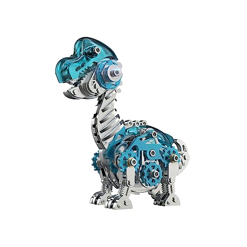 FILASLFT 3D Metal Puzzles for Adults,Dinosaur Model Brachiosaurus - color: B5-brachiosaurus-blue