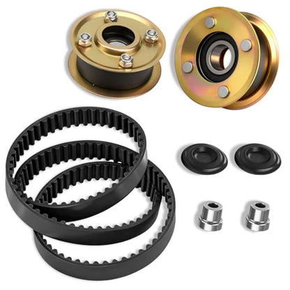 131-4509 125-2532 Mower Idler Pulley & 120-3335 Belt Kit for Toro 30" Deck TimeMaster Tractors 126-0316, 131-4506, 131-4529, 121-5763, Fits Model 20199, 20200, 20975, 20977, 20978, 21199, 21200.etc.