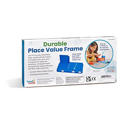 hand2mind Durable Place Value Frame, Math Classroom Supplies - style: FRAME ONLY
