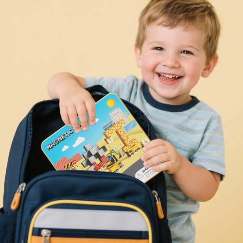 Magnetic Engineering Travel STEM：49PCS Mini Blocks Kit for Ages 3-8 - size: 49PCS
