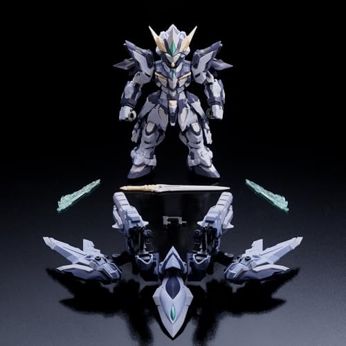 Pipigirl Mecha Assembly Mech Action Figure, Tian FA, Complete Alloy Skeleton, 5.5 inch Easy to Assemble Collectible Mecha Kits - color: Tianfa