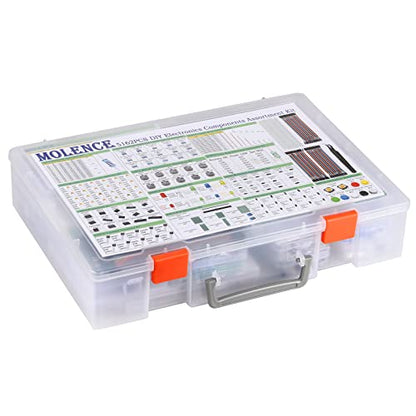 5162pcs DIY Electronics Components Kit Assortment