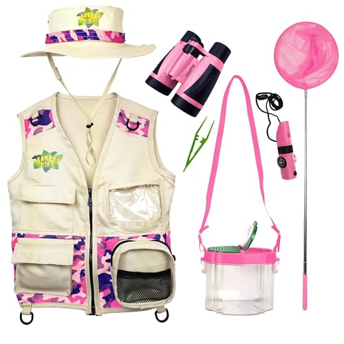 Kidz@Play Complete Pink Safari Bug Hunting Kit - color: Pink