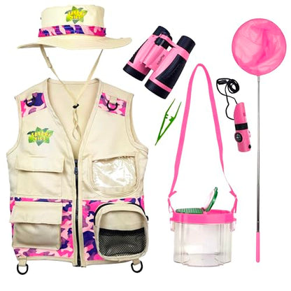 Kidz@Play Complete Pink Safari Bug Hunting Kit - color: Pink