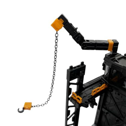 CYBER RECORDS Crane Expansion Part for Connectable Display Base with Adjustable Metal Chain 3mm Pin Diorama Accessory for Plastic Model Kits and Figures Japan