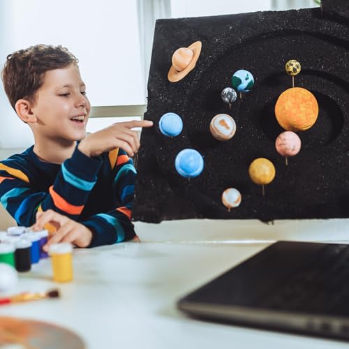 38 Pcs Solar System Model Kit Planets Project for Kids Science