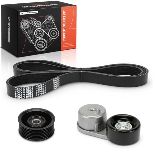 A-Premium Engine Serpentine Belt Drive Kit Compatible with Nissan, Suzuki