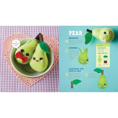 Klutz Sew Mini Treats Craft Kit and Cat's Cradle String Figures Book Set, DIY Food Plushies and Classic String Games