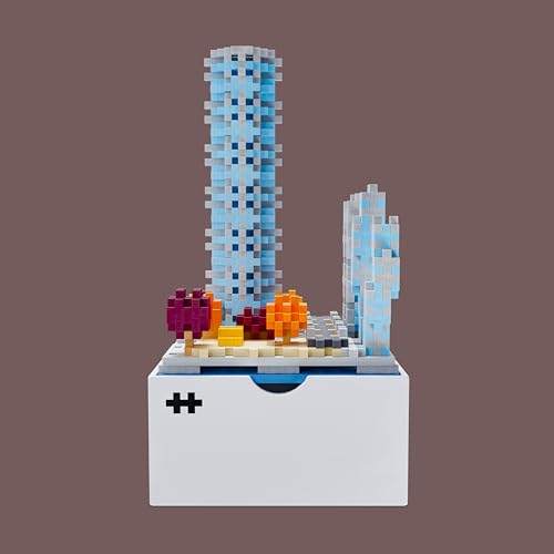 PLUS PLUS Isoscapes, Metropolis - Architecture Gifts for Kids Adults - style: Metropolis