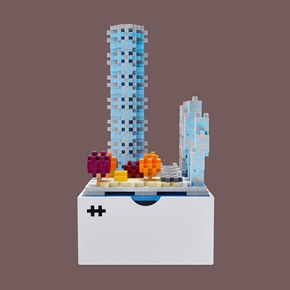 PLUS PLUS Isoscapes, Metropolis - Architecture Gifts for Kids Adults - style: Metropolis