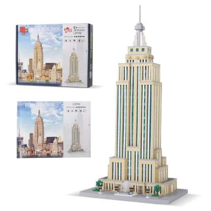 3819PCS New york Empire State Micro Mini Building Blocks toys Sets - color: Tower