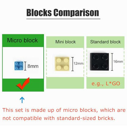 Italy Rome Colosseum Micro Brick Building Set (5594 Pieces) – Landmark Model Educational Toy Gift for Kids and Adults - color: Colosseum