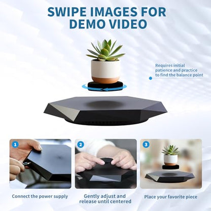 Magnetic Levitating Display Stand, Floating Display for Collectibles