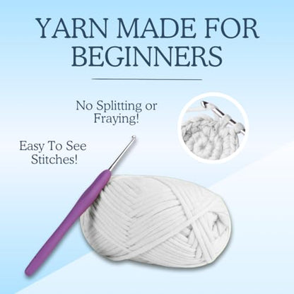 KelliDream Magic Circle Tool Inclusive Learn to Crochet Kit for Beginners; Step-by-Step Video Tutorials in English; All Supplies to Make Cute Amigurumi (Sea Creatures) - color: Sea Creatures