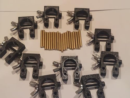 Hull Clamp Set For Model Ship Building (Black) - color: Black