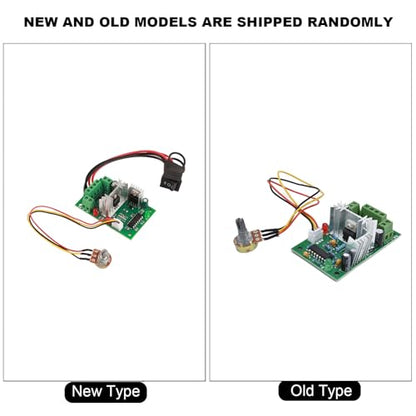 31ZY DC Brushed Motor, High Torque Low Noise High Speed PWM Control for DIY Robotics 12V 4000RPM with Speed Governor Metal Gear Pure Copper Coil 1 Pack - size: 12V4000RPM