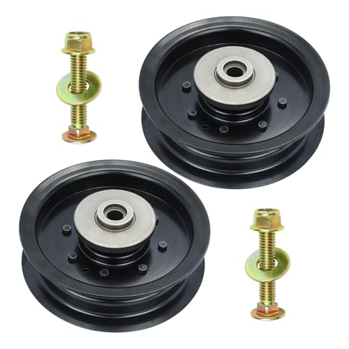 GELASKA 2Pack 532197380 532196104 Idler Pulley for Husqvarna 48" 54" Z254F - color: A4 2x196104