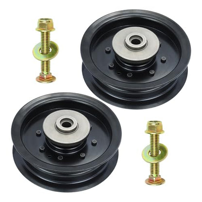 GELASKA 2Pack 532197380 532196104 Idler Pulley for Husqvarna 48" 54" Z254F - color: A4 2x196104