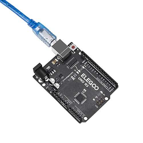 ELEGOO UNO R3 CH340C Board and 3PCS 830-Point Boards, for Breadboard Circuits, Prototyping, STEM Labs and Electronics Practice