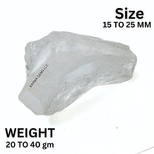 Crystals, Rocks, Jade, Crystals and Healing Stones, Witchcraft Supplies, Healing Crystals, Stones, Healing Stones, Rock Collection, Agate, Raw Stones (Clear Quartz, 2 Pcs) - color: Clear Quartz