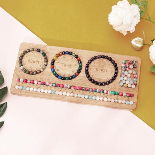 Bead Board for Jewelry Making, Bracelet Making Kit, Compact Portable