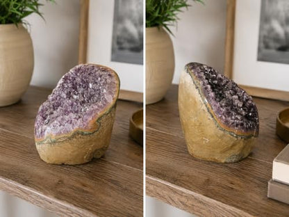 Premium Natural Amethyst Crystals Geode Unique Specimens 7 to 8 lbs - size: Unique Specimens 7 to 8 lbs