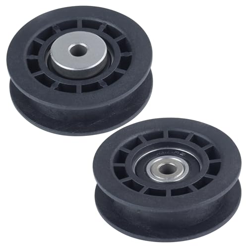 GELASKA 2 Pack 587973001 Pulley with 587969201 Pulley for Husqvarna LC221A - color: A24 2x587973001+1x587969201