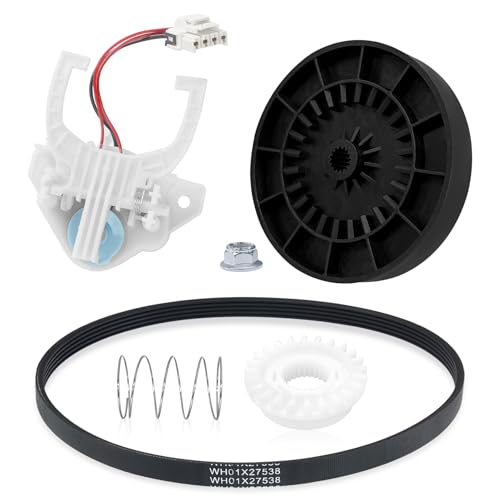 Set of WH03X32097 Transmission Pulley/Nut, WH03X30517 Washer Shift Actuator
