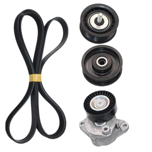 Priprilod Serpentine Belt Tensioner Idler Pulley Kit For Mercedes-Benz M272