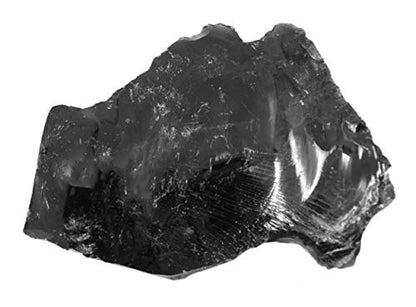 EISCO Raw Obsidian, Igneous Rock Specimen - Approx. 3"- Geologist Selected & Hand Processed - Great for Science Classrooms