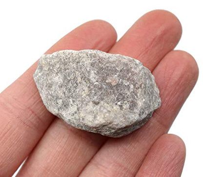 EISCO 12PK Raw Quartzite, Metamorphic Rock Specimens - Approx. 1" - Geologist Selected & Hand Processed - Great for Science Classrooms - Class Pack