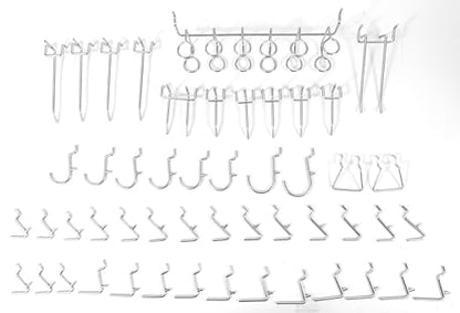 WEN Workbench Pegboard Accessory Kit, 50-Piece (WB050A) - size: 50-Piece Accessory Kit