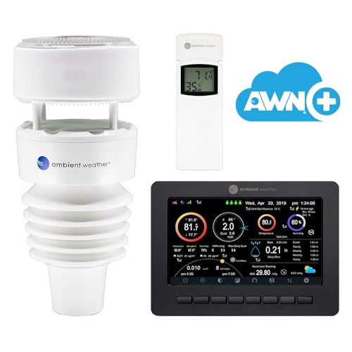 Ambient Weather WS-4000 Solar Powered Weather Station with AWN+ Included - style: 1yr AWN+ w/ WS-4000