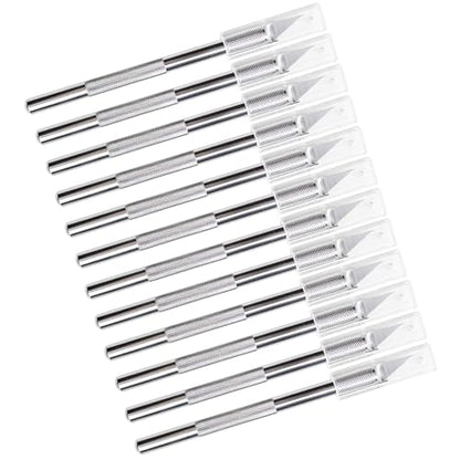 WA Portman Hobby Knife Set, 12pc Precision Craft Knife Set with SK5 Blades - size: 12 Knives